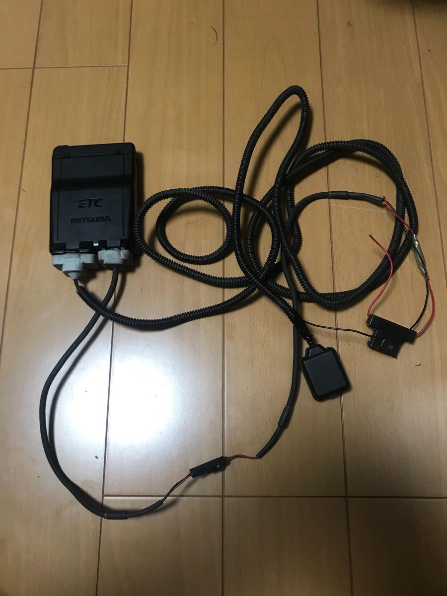 MITSUBA バイク用 ETC ミツバサンコーワ 二輪車ETC車載器 アンテナ別体型 カワサキ ZX-10Rの