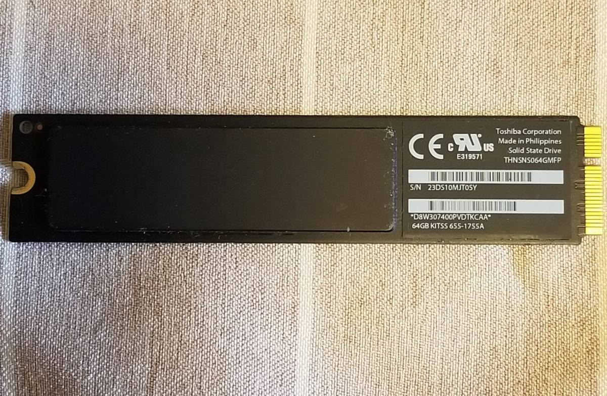 MacBook Air 2012年 64GB SSD 純正 MacBook 【公式通販】