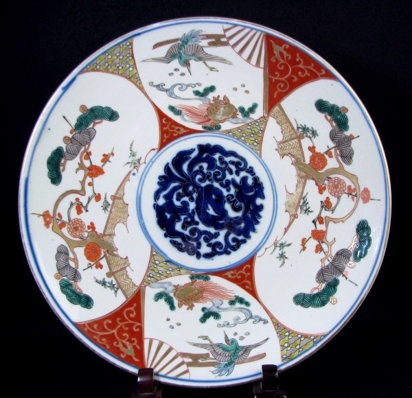 赤字超特価，100%新品 古伊万里 染錦大皿 径：31.2cm 明治時代/18i39(染錦)｜売買されたオークション情報、yahooの商品情報をアーカイブ公開 - オークファン 伊万里、有田