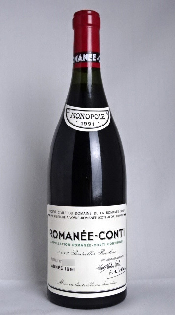1円スタート！ DRC ロマネコンティ 1991年 750ml 13.5% Domaine de la
