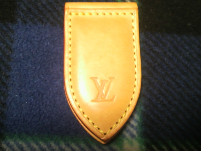 正規品 ルイ ヴィトン LOUIS VITTON マネークリップ パンスアビエ ヌメ