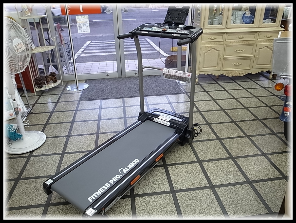 9460T 美品 ALINCO アルインコ ランニングマシン AFR2115 ブラック 