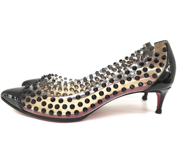 ☆クリスチャンルブタン CHRISTIAN LOUBOUTIN 靴 パンプス 38 レザー