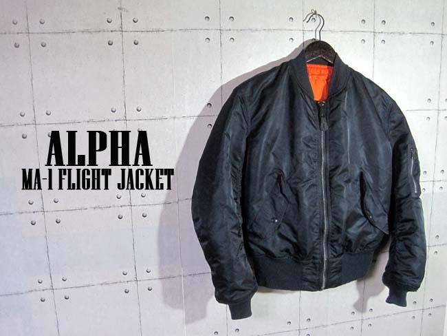 ALPHA/アルファ/USA製 MIL-J-82790J MA-1ジャケットS/MA-1 フライト
