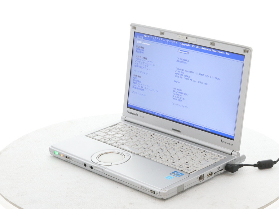 ☆PANASONIC MX3 Windows10タブレットPC フルHD Corei5-4310U 2.0GHz