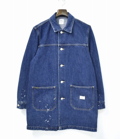 BEDWIN & THE HEARTBREAKERS ベドウィン DENIM COAT FD BASQUIAT デニムコート バスキア 16AW 1(S) INDIGO SHOP COAT ショップコート