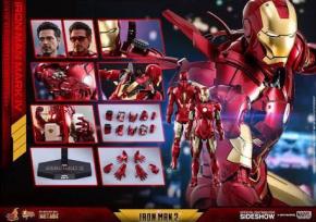 日本国内 即発送 未開封 新品 ホットトイズ HOTTOYS ムービー・マスターピース DIECAST アイアンマン2 1/6 アイアンマン・マーク4