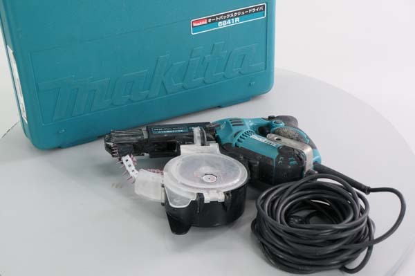 JUNK]USED makita 6841R 25～41mm 6000rpm コイル連結ネジ対応 50
