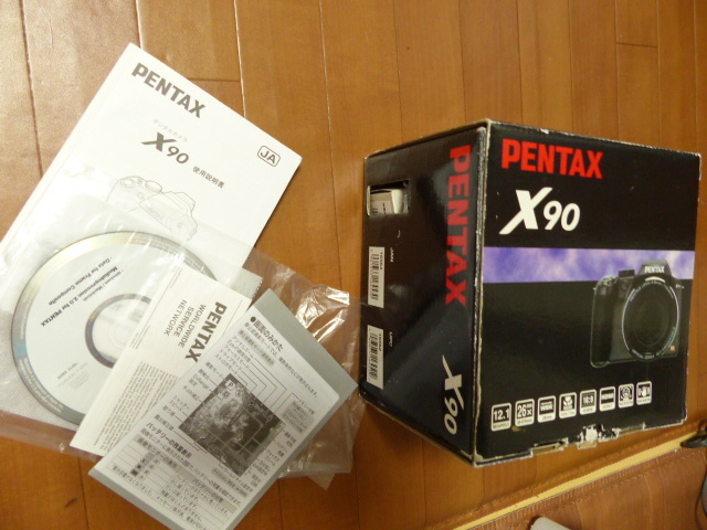 【C2321】 PENTAX X90 ブラック 箱付き ペンタックス ペンタックス X90 箱付 【公式通販】
