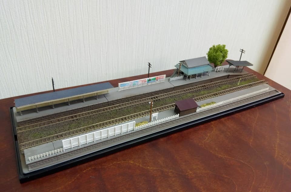 Nジオラマ・ローカル線の交換駅 鉄道ジオラマ 【公式通販】