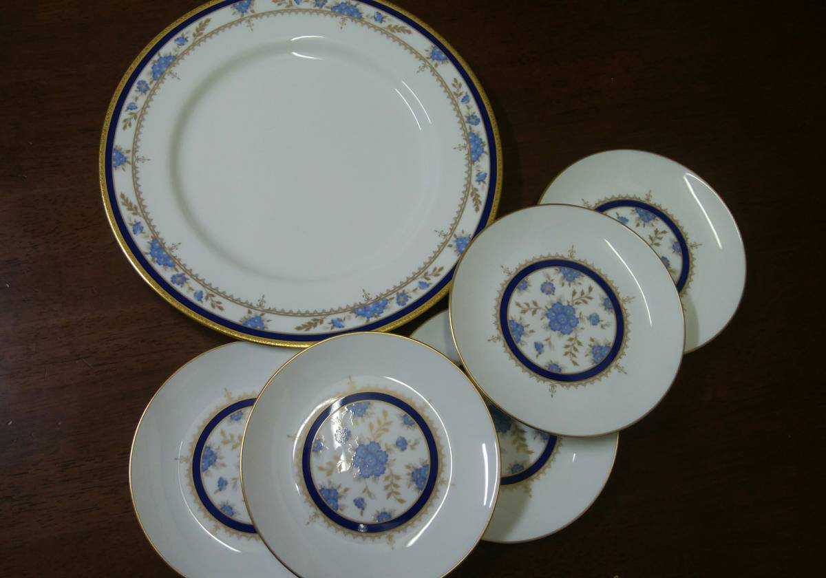 極小範囲に保管スレ』 ナルミ × 渡辺雪三郎 大皿 6枚 深めで多機能