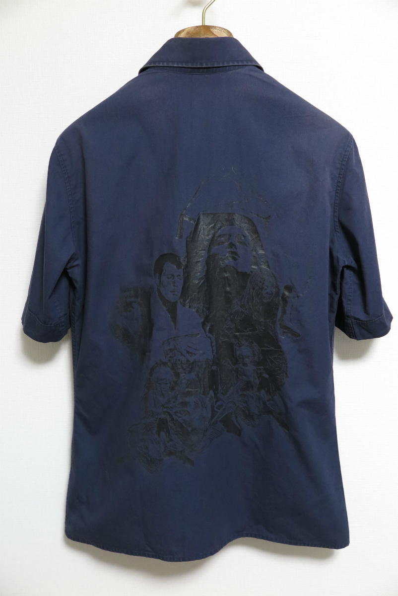 【人気定番，新作登場】 RAF SIMONS 2004SS Short Sleeve Shirt 46 ラフシモンズ シャツ 半袖 宗教期 04 初期 ヴィンテージ アーカイブ(半袖シャツ)｜売買されたオークション情報、yahooの商品情報をアーカイブ公開 - オークファ トップス