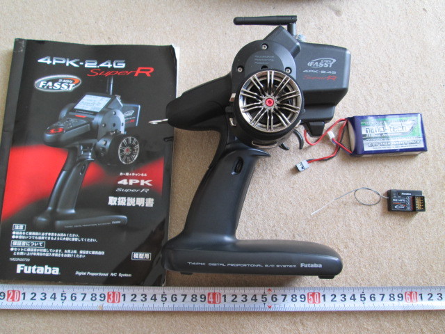 Futaba 4PK Super R プロポ 受信機付き フタバ 4PK 2.4G Super T/R