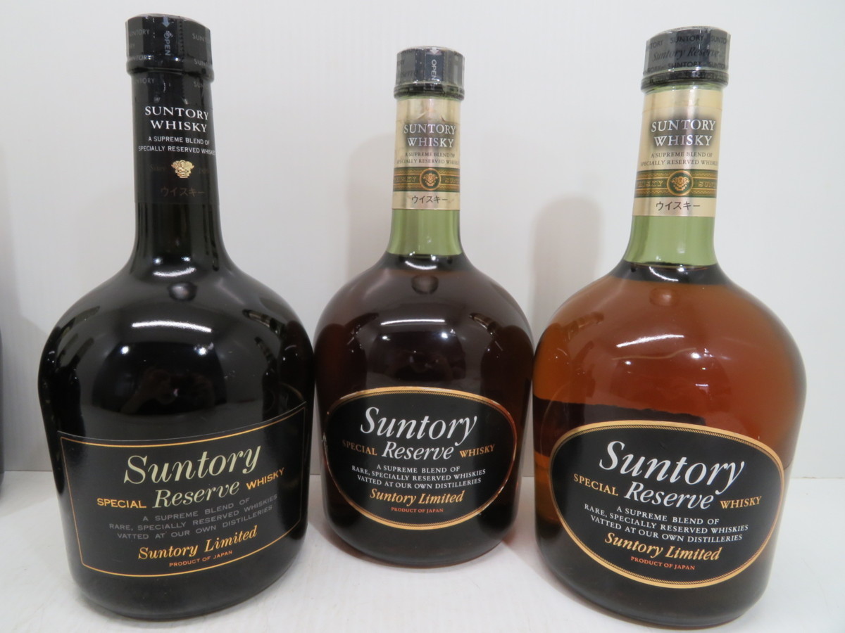福岡県限定♪6本 SUNTORY / サントリー スペシャル リザーブ 特級(3本