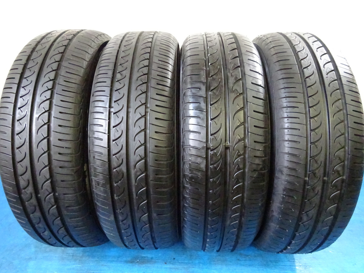 【福島発】195/60R16★8.5～9.5分山 ヨコハマ 2017年製 4本価格 ノーマル【送料無料】FUK-1328★ist シルフィ セレナ など