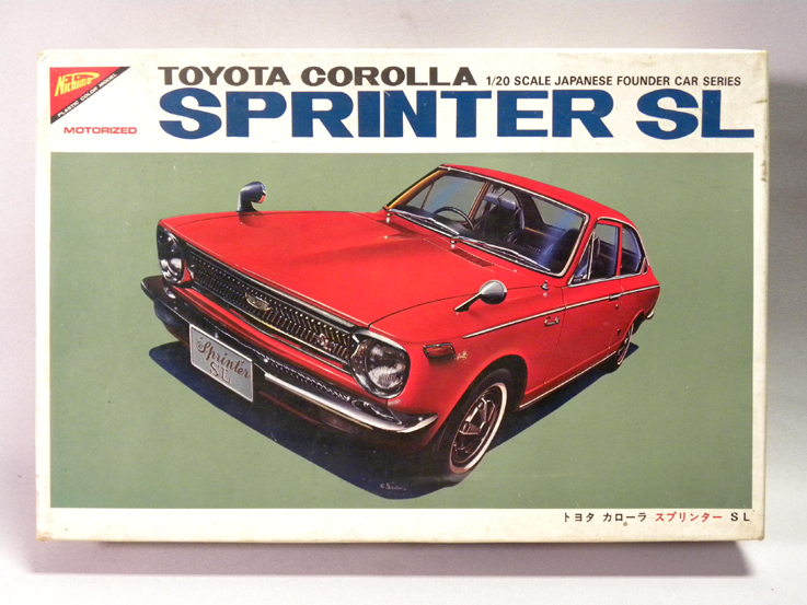 未組立品】1970年代 当時物 日本模型/ニチモ 1/20 トヨタ カローラ