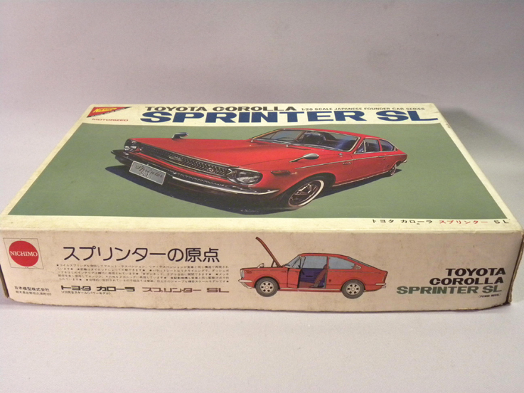 未組立品】1970年代 当時物 日本模型/ニチモ 1/20 トヨタ カローラ