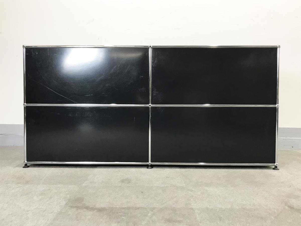 □USM⁄ハラーシステム□キャビネット 【1円～】USMハラー□2連2段