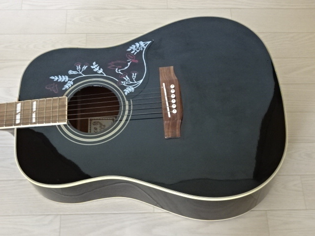 Maison　H-22/bk　　ハミングバードタイプ　アコースティックギター中古 □アコギ Maisonメイソン H-22/BK ブラック ハミングバードタイプ 中古□