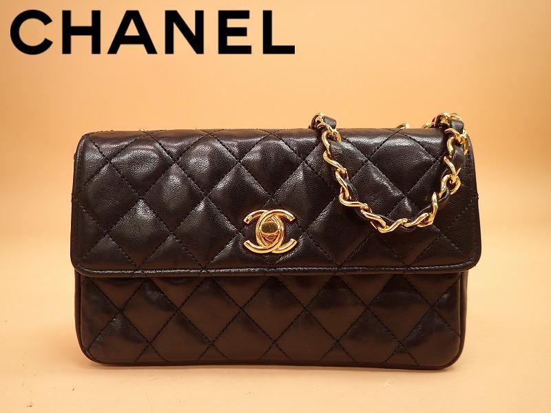 CHANEL シャネル マトラッセ チェーンショルダーバッグ ココマーク 