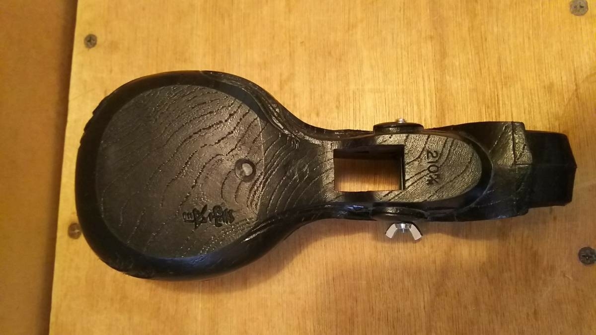 墨ツボ 長雲 210mm 改造品 ☆たくみ （鶴亀）自動巻墨壺、ダブル