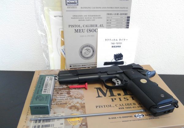 J035-sA930 東京マイル M.E.U PISTOL CALIBER 45 MEU(SOC) ガスガン 
