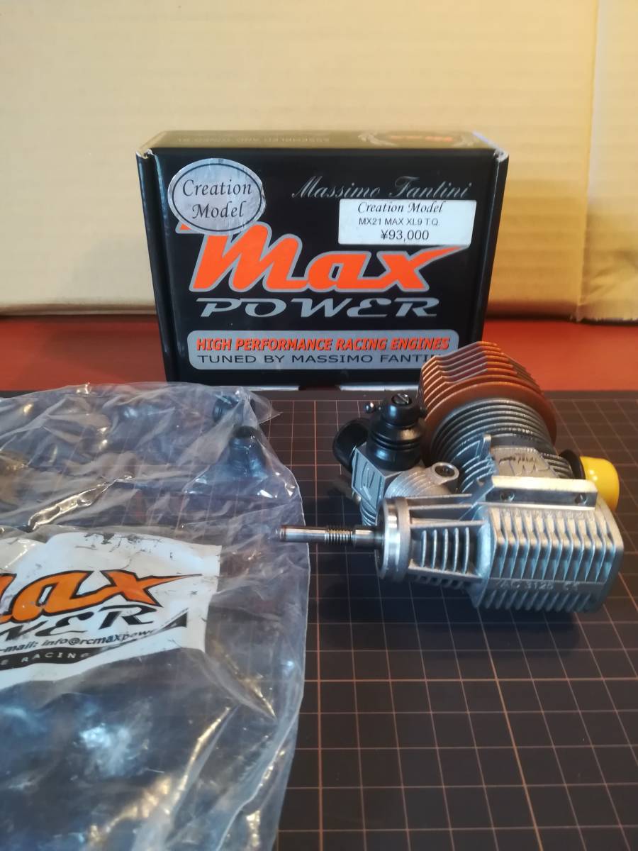 ジャンク O.S. MAX-21XR-B Ver.Ⅲ 21XZ-B SPECⅡアウターヘッド付き