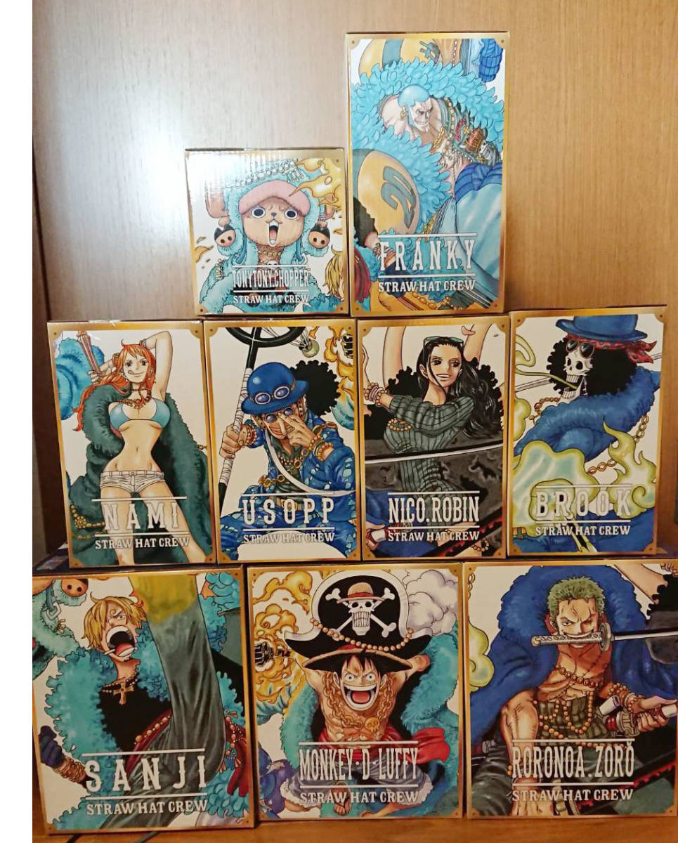 一番くじ ワンピース 20th anniversary フィギュア 麦わらの一味 全9種