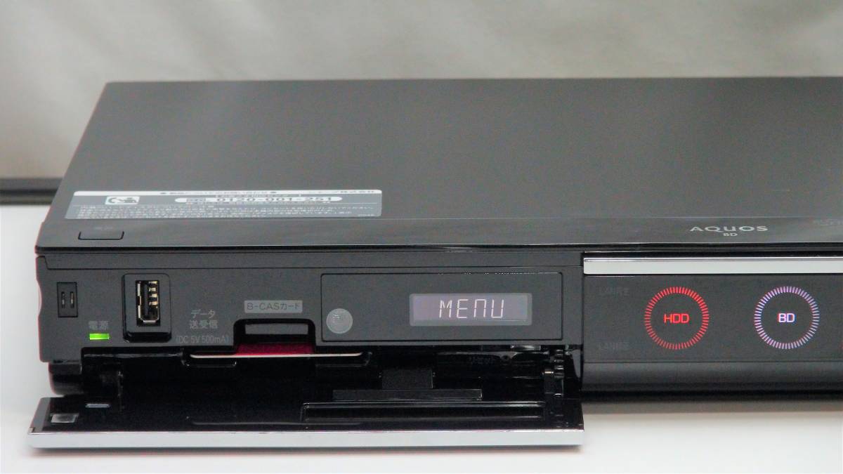 往年の名機ブルーレイレコーダーBD-HDW80 ＠SHARP BD-HDW80 ブルーレイ