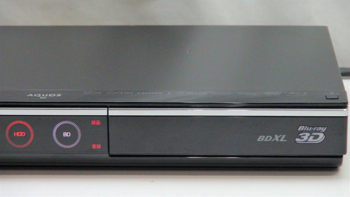 往年の名機ブルーレイレコーダー【BD-HDW80】 往年の名機ブルーレイレコーダーBD-HDW80 ＠SHARP BD-HDW80 ブルーレイ