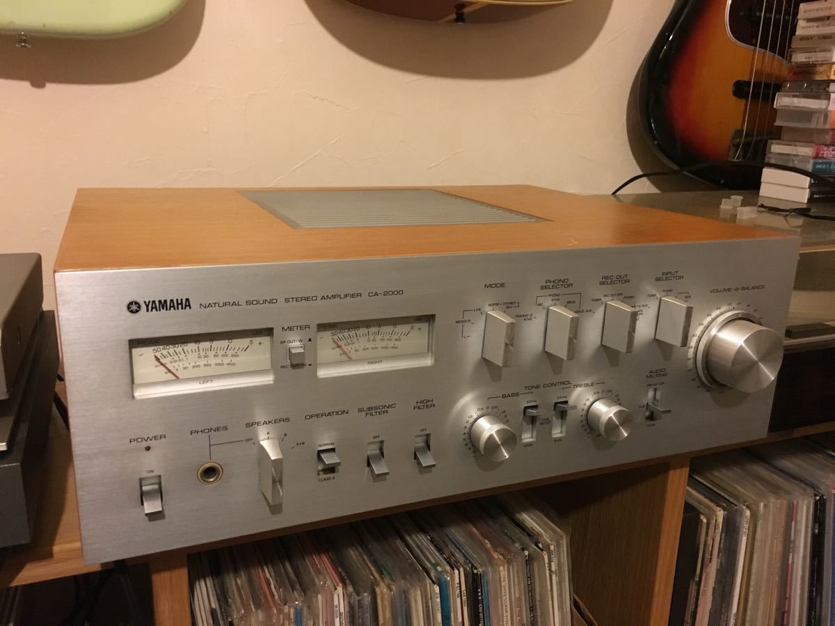 【低価，大人気】 YAMAHA CA-2000 プリメインアンプ(YAMAHA)｜売買されたオークション情報、yahooの商品情報をアーカイブ公開 - オークファン YAMAHA