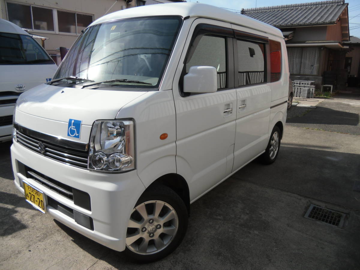 必見！ 福祉車両 エブリィワゴン 電動ウインチで楽ラク乗降 車検も長く