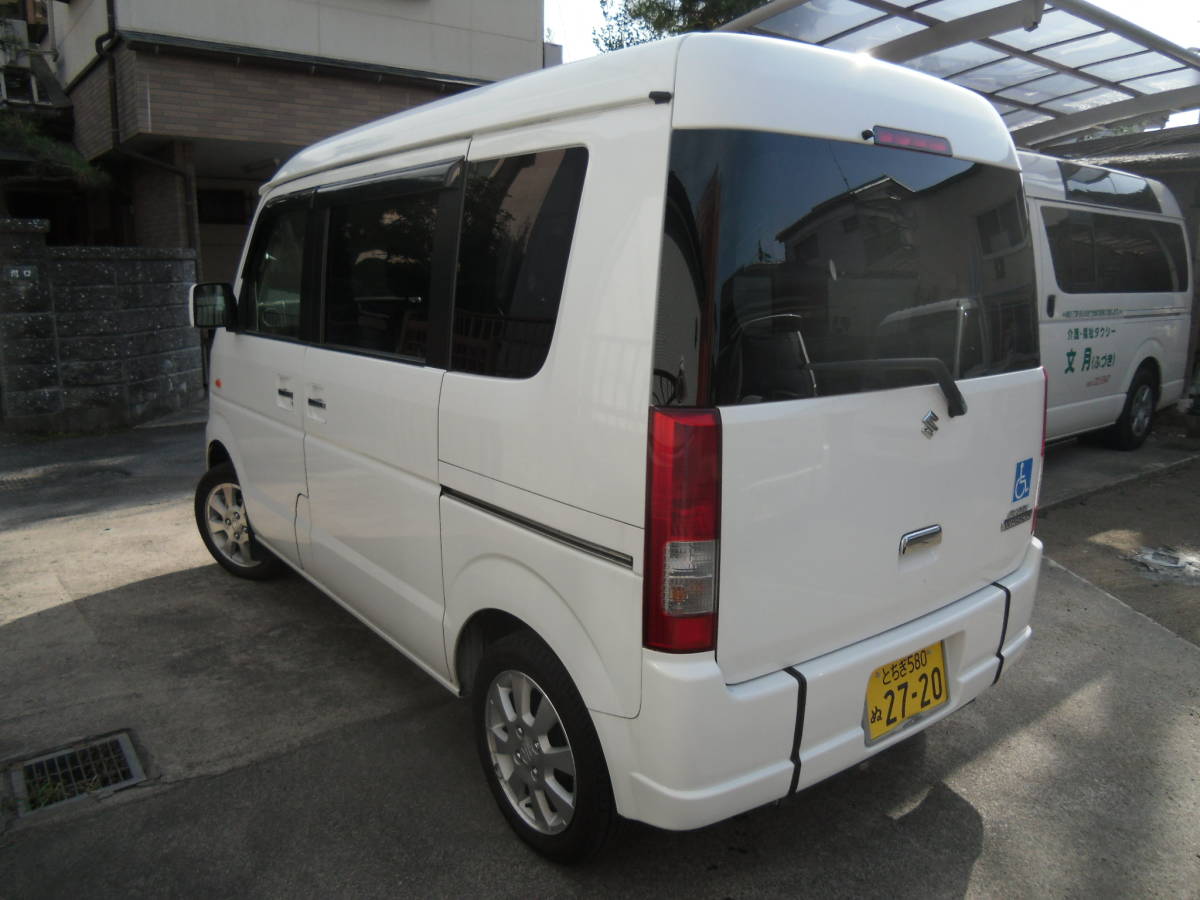 必見！ 福祉車両 エブリィワゴン 電動ウインチで楽ラク乗降 車検も長く