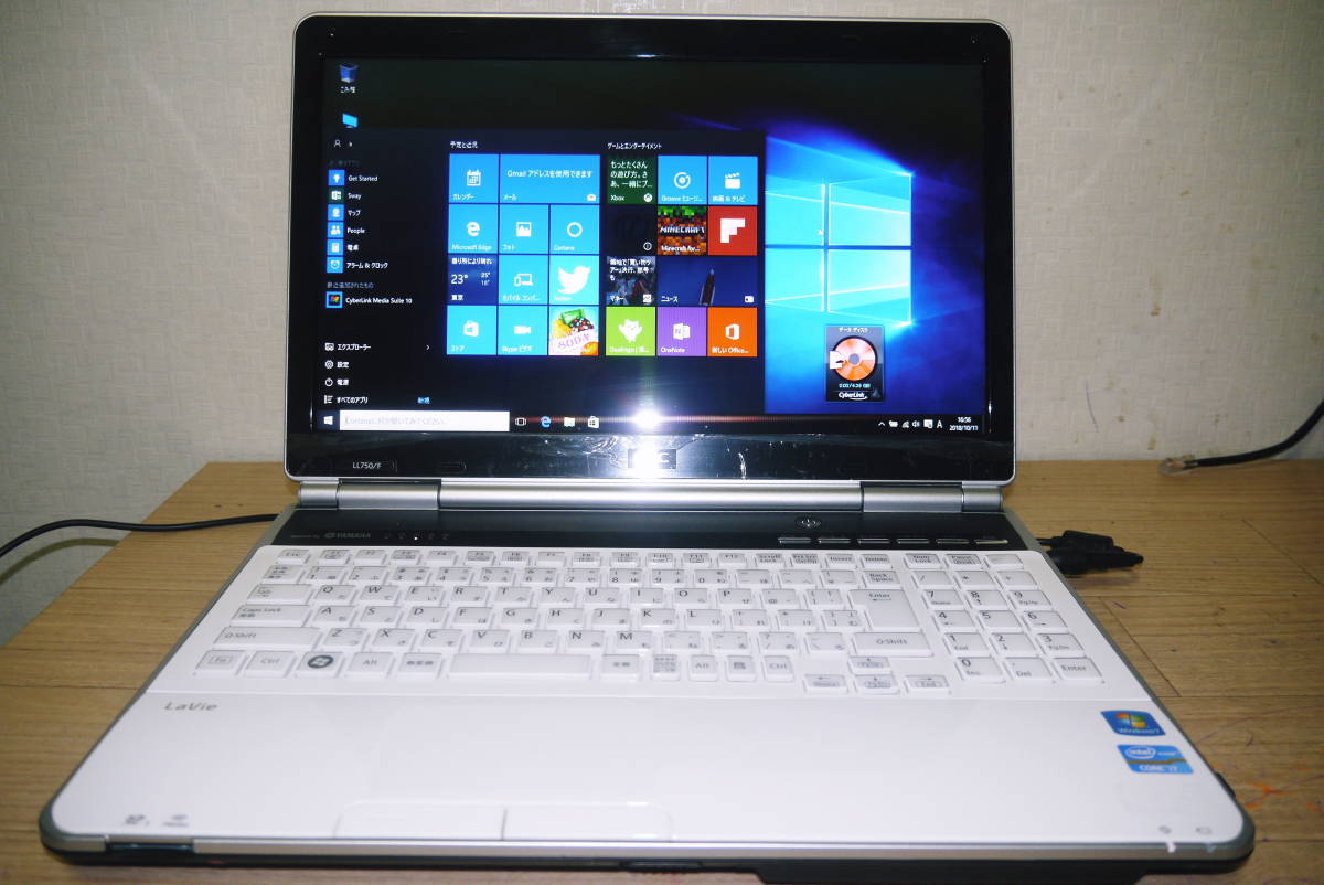 NEC LL750/F i7-2670/SSD256/メモリ8G/Win11 NEC LL750/F☆ i7 2670QM メモリー8GB/SSD240GB/BD-RE/HDMI/ WI-FI
