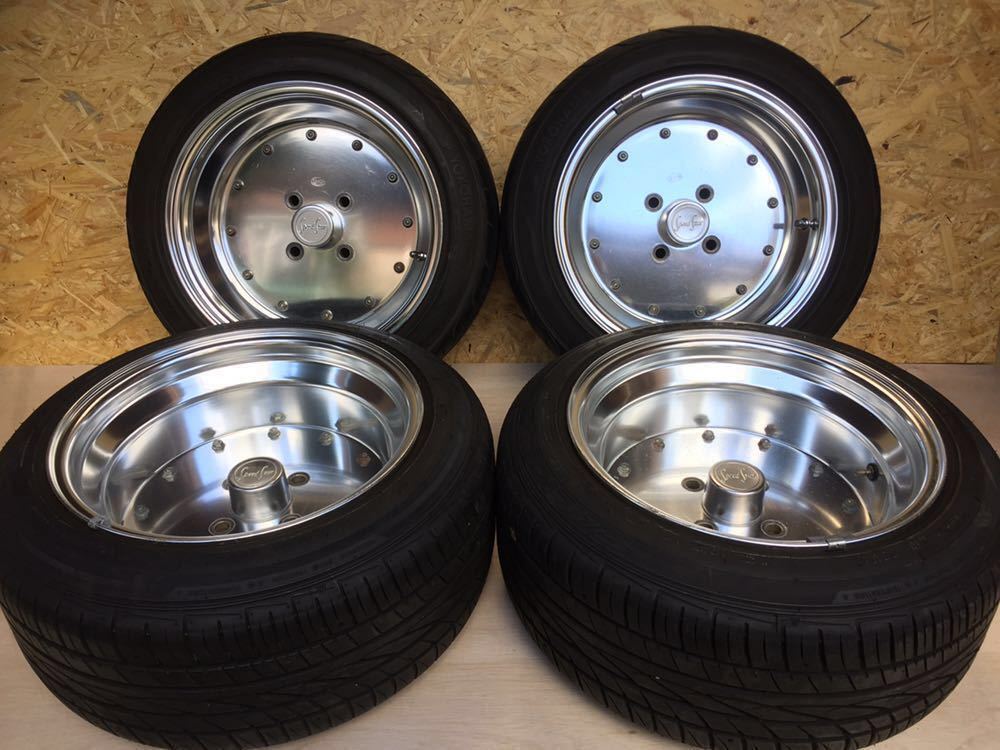 当時物 SSR スピードスター 旧車 MK-Ⅰ マーク1 希少深リム 7.5J A