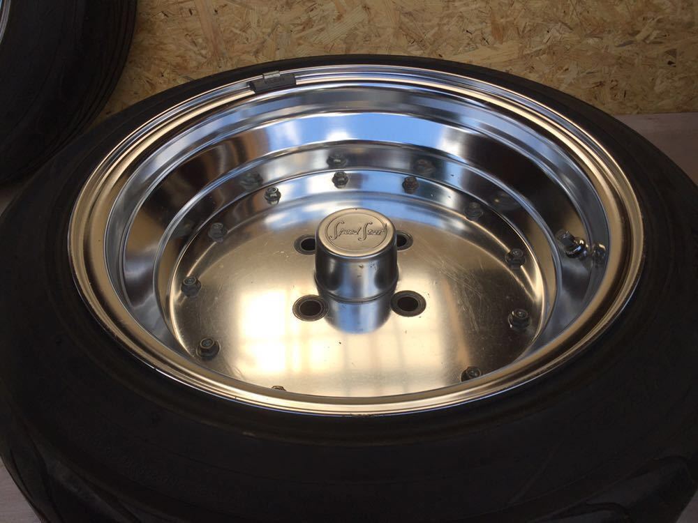 当時物 SSR スピードスター 旧車 MK-Ⅰ マーク1 希少深リム 7.5J A