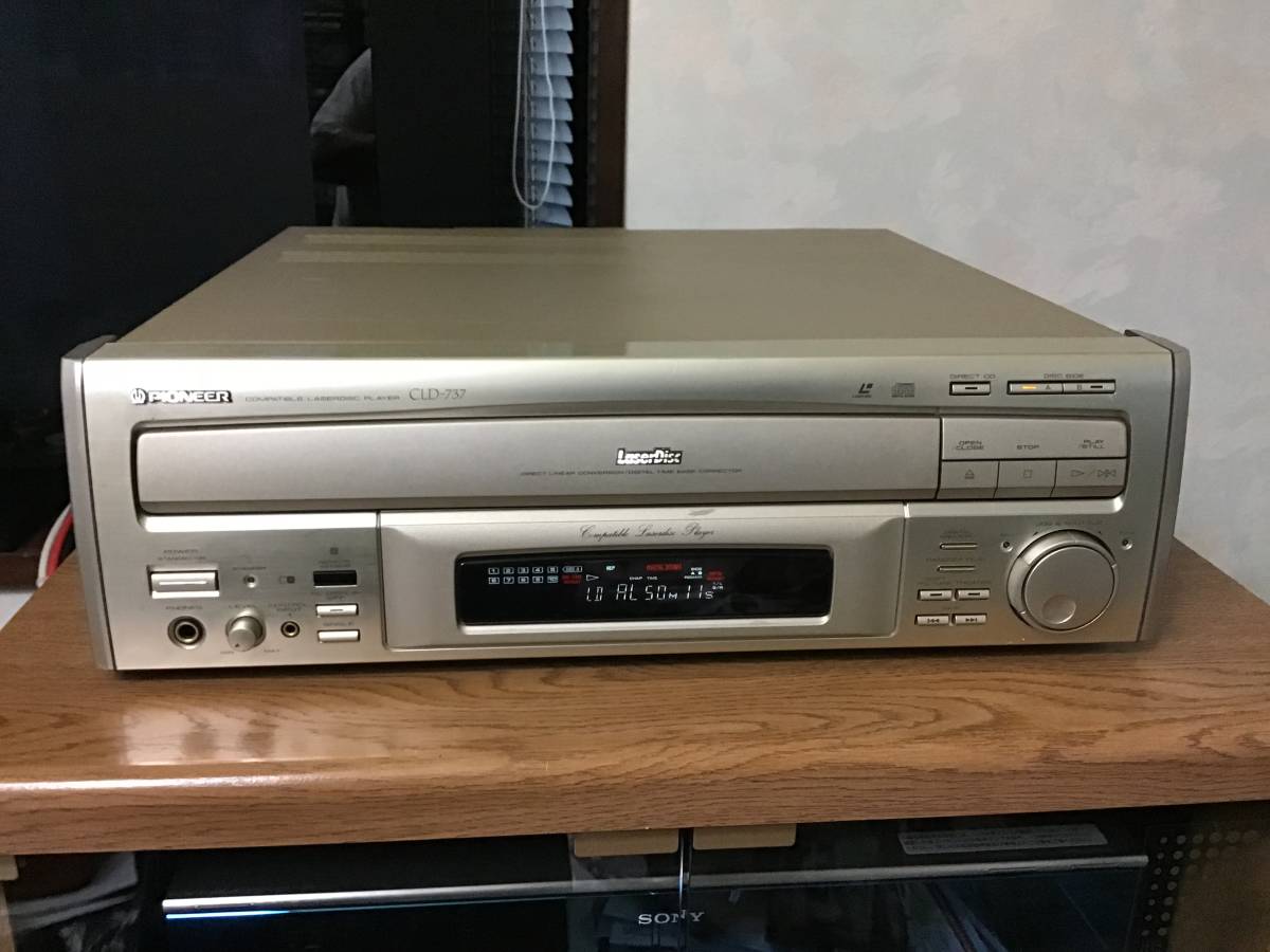徹底メンテ済！PIONEER CLD-737代替リモコン動作保証付き程度良好です！
