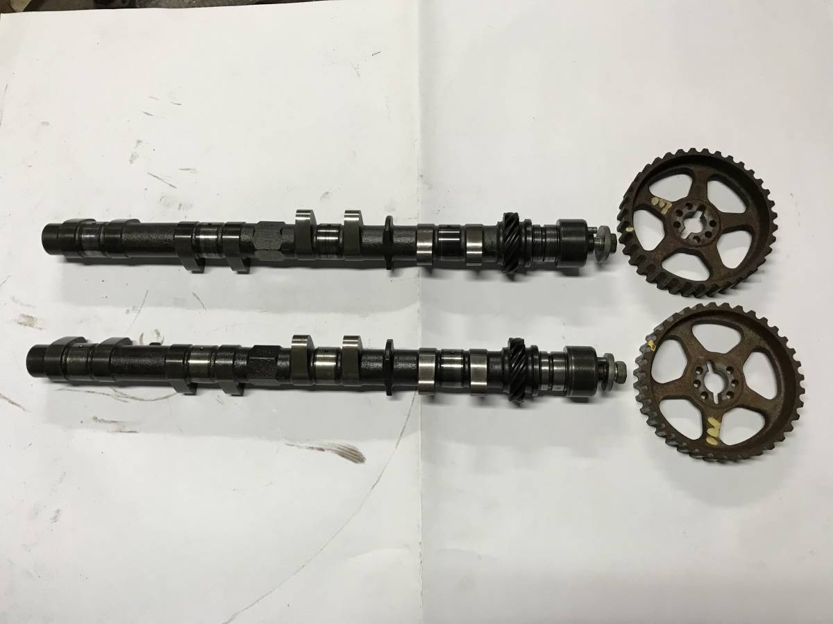 美品 4AG用 AE86 TRD カムシャフト 2本セット TRD AE86 レビン トレノ 4AG ハイカム 288° リフト10.5 IN・EXカム