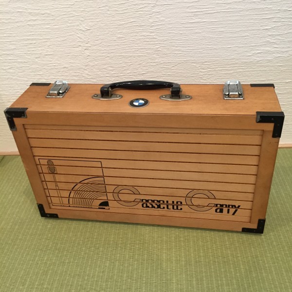 カセットテープ 収納ケース 3個セット 木目調 昭和レトロ 270本収納