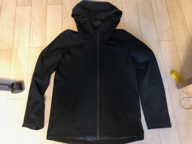 ユニクロC ブロックテックパーカ Mサイズ ブラック UNIQLO ユニクロ