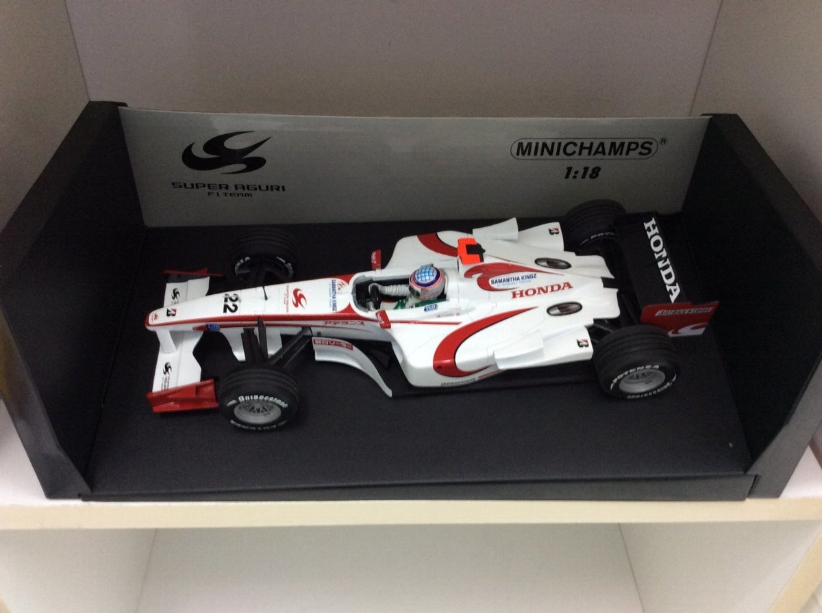 MINICHAMPS 1/18 モデルカー Super Aguri Showcar 2006 佐藤琢磨