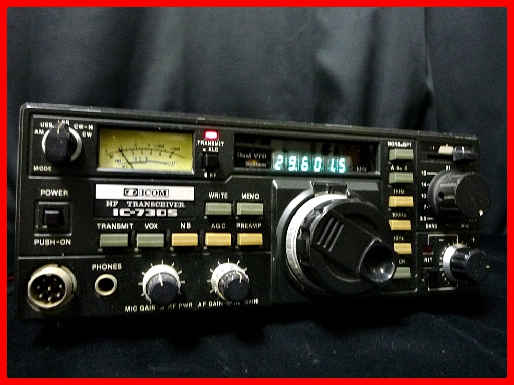 ○ICOM/アイコム 無線機 IC-730S HF TRANSCEIVER ICOM | - 無線機