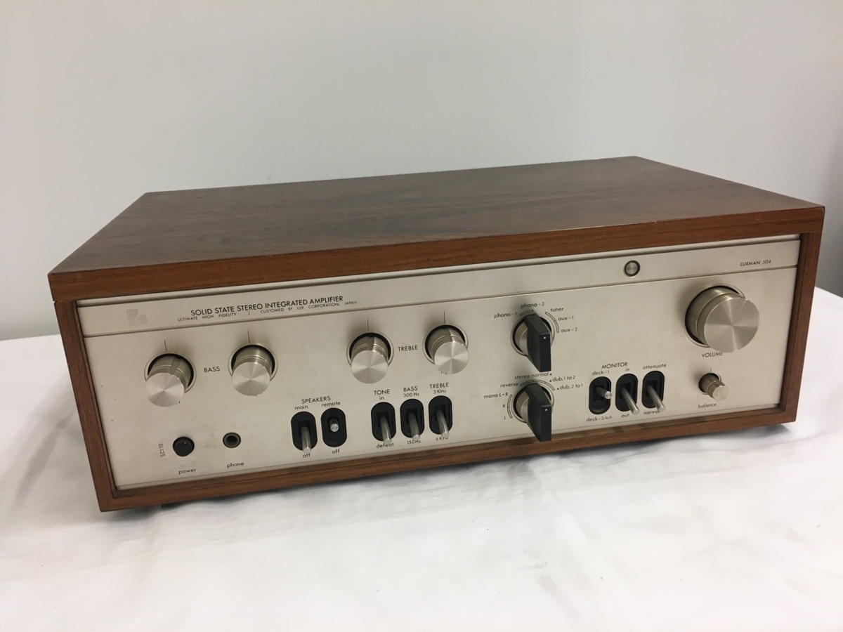 ◇1円スタート◇ LUXMAN プリメインアンプ [ L-504 ] □10-245 【公式