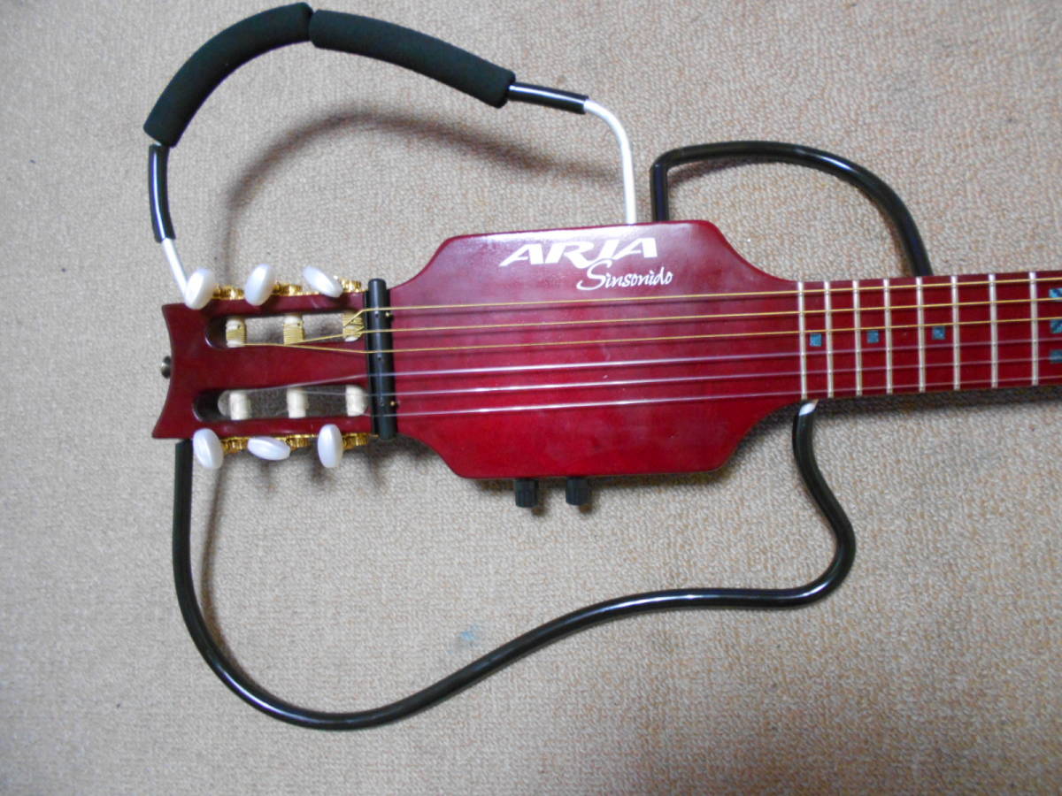 アリア シンソニードギター AS-101C 中古品 附属品いろいろ Sinsonido 