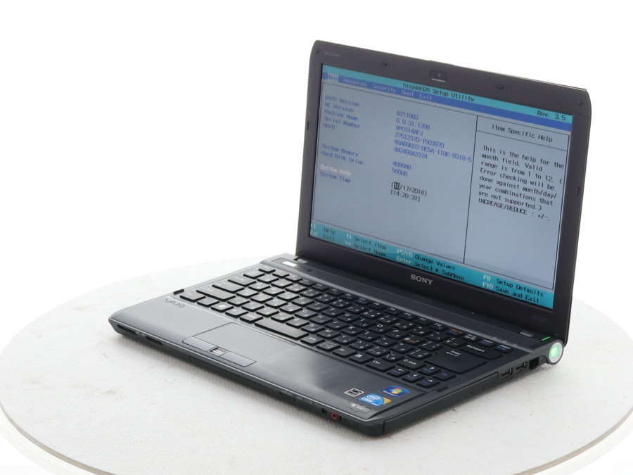 SONY VPCS14AFJ VAIO Core i5 480M 2.66GHz 4GB 500GB□現状品