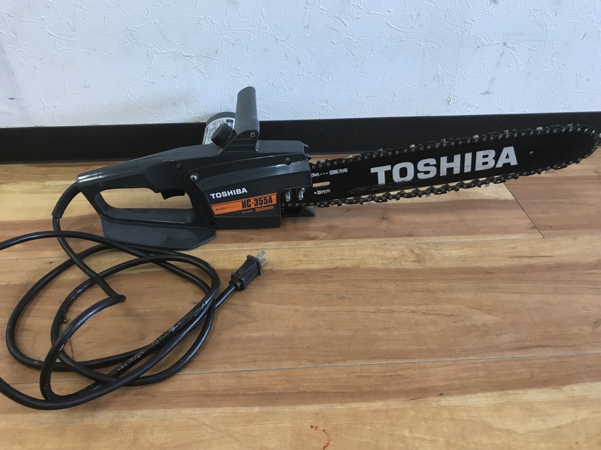 TOSHIBA 東芝電機チェーンソー HC－355A HC-305B TOSHIBA 