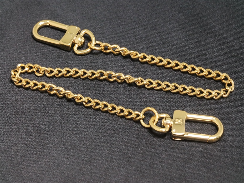 ルイヴィトンゴールド ウォレットチェーン 正規美品【ルイヴィトン】ウォレットチェーン メンズ/レディース LV