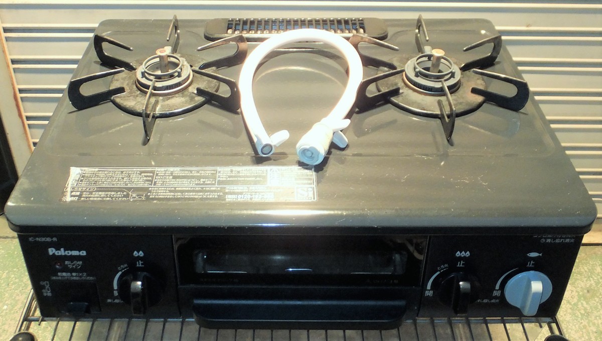 Paloma パロマ IC-N30B-R E1-4-13 都市ガス用ガスコンロ◇とろ火ガイド
