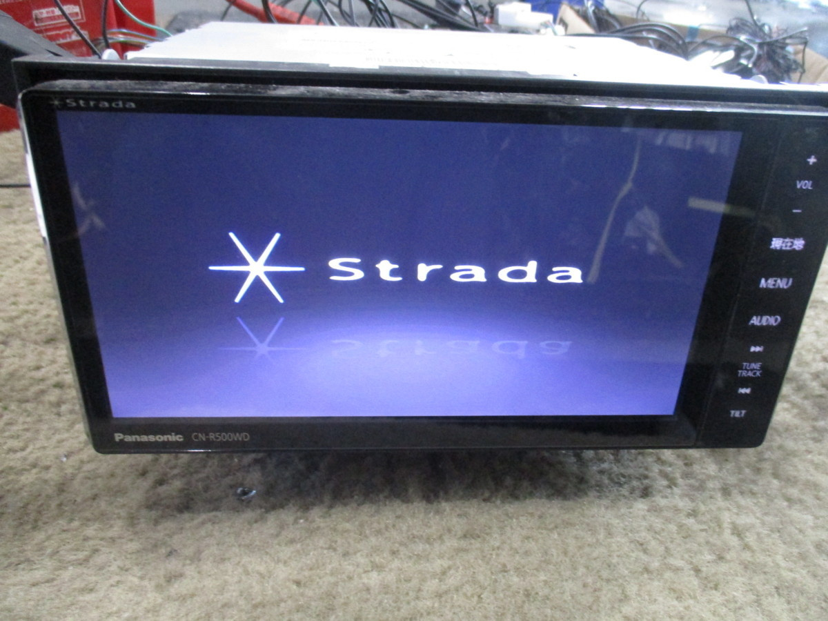 車 パナソニック ストラーダCN-R500WD CD DVD SD HDMI