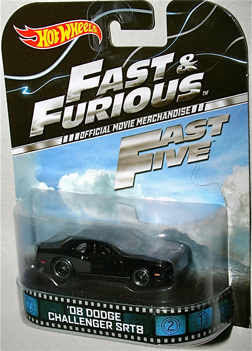 Hot Wheels Retro ワイルドスピード 1/64 ダッジチャレンジャー 08
